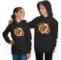 Preview: Children's Hooded Sweatshirt Hoodie - Cat Playing Volleyball i121
